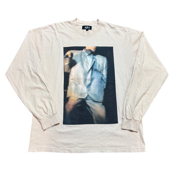A24 Talking Heads Stop Making Sense Concert Movie Long Sleeve Shirt Large